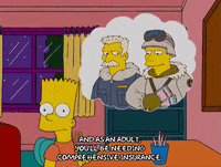 happy bart simpson GIF