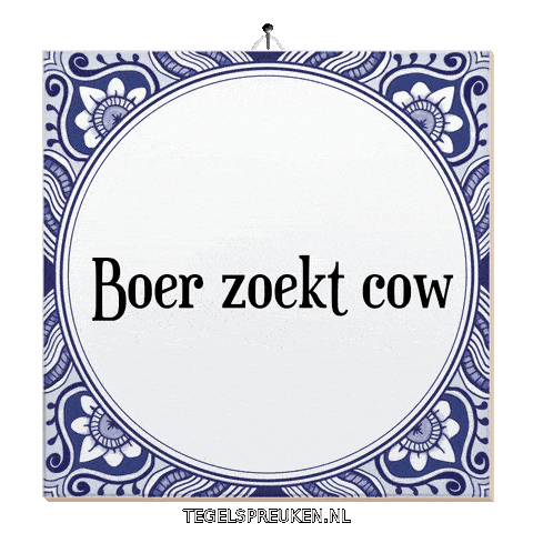 Wijsheid Geluk Sticker by Tegelspreuken.nl