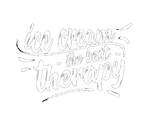 Icecream Therapy Sticker by Luxlaitdairy