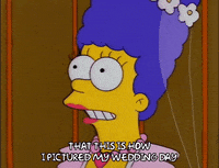 Season 3 Wedding GIF by The Simpsons