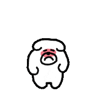 Dog Omg Sticker by takadabear