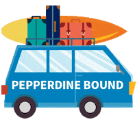 school college Sticker by Pepperdine University
