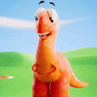 Happy Chocolate Chip GIF by Claynosaurz