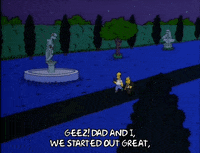 homer simpson larry burns GIF
