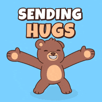 Sending You Love Teddy Bear GIF by BEARISH