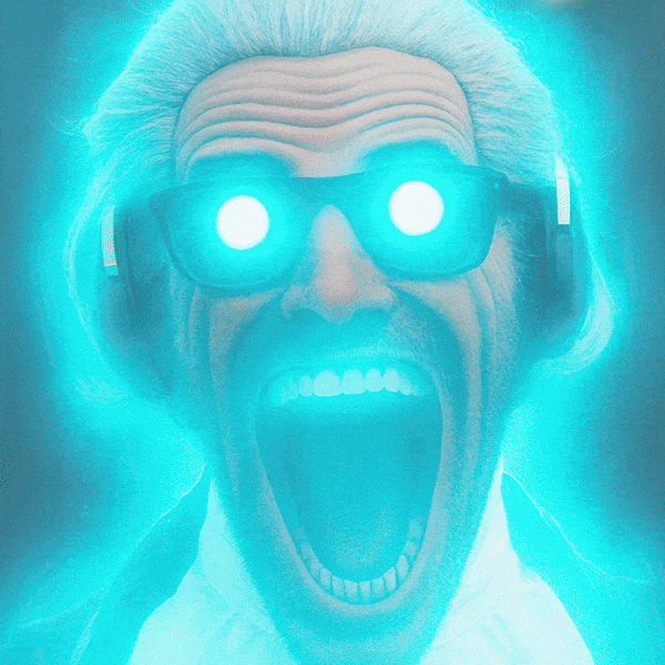 Glowing Eyes Demon GIF