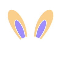 Sticker Bunny Sticker by LansinohUK