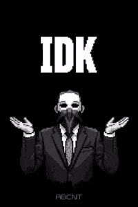 ABCNT idk dumb i dont know unsure GIF