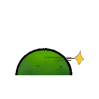 mossamigos mossy marimo moss ball moss amigos Sticker