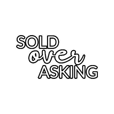 Sold Over Asking Sticker by Surterre Properties