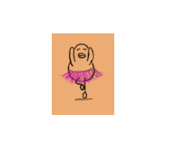 Dance Spinning Sticker