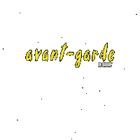 Or Barak Avant-Garde Sticker by Or Barak