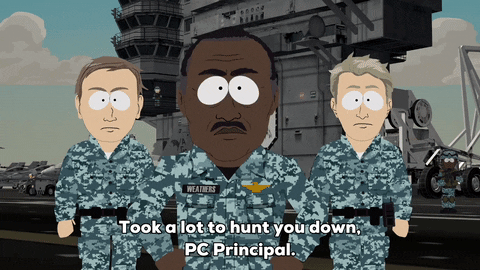 pc boat GIF by South Park 