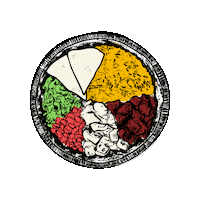 Gyro Platter Sticker by TheHalalGuys