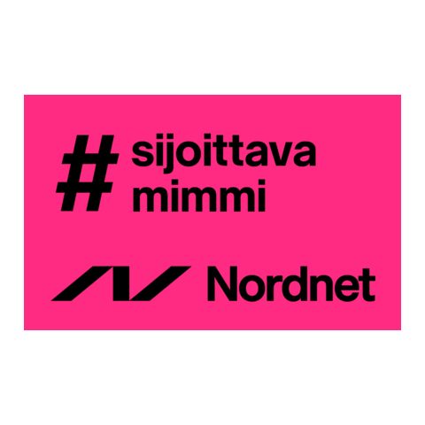 Haalarimerkki Sticker by Nordnet