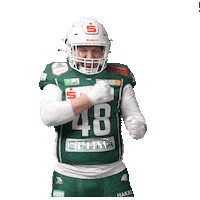 Football Screaming Sticker by Schwäbisch Hall Unicorns