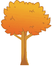 Fall Tree Sticker by Bath & Body Works