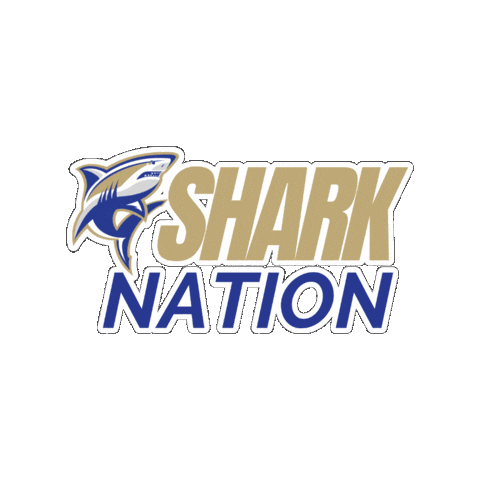 Sharks Sticker by Divine Savior Academy