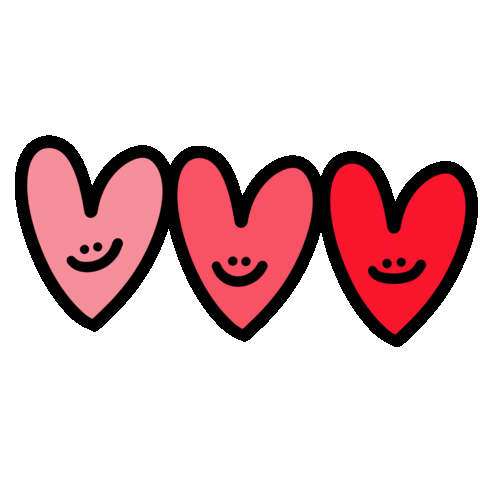In Love Heart Sticker by Happy Seoul Project