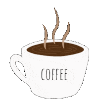 Good Morning Coffee Sticker