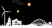 Jahr Frohesneuesjahr GIF by fehmarn.de