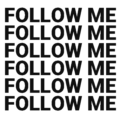 Swipe Up Follow Me Sticker by Stefan Karalic