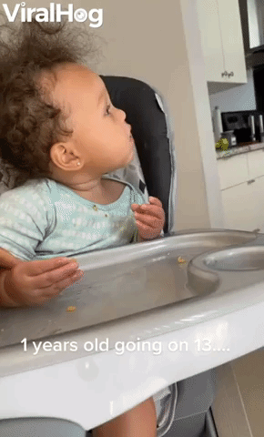 Toddler Shows Mom Sass at Mealtime