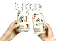 ApfelRaeuberCider drink cheers tgif prost Sticker