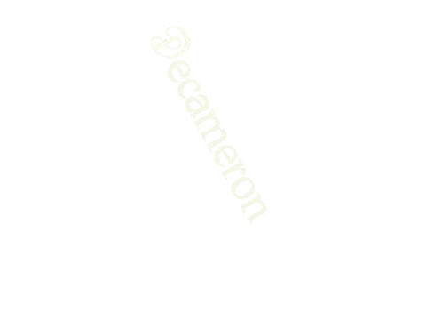 Decameron Boccaccio Sticker by torquemada.eu
