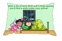 Sleepy Tooth Fairy Sticker