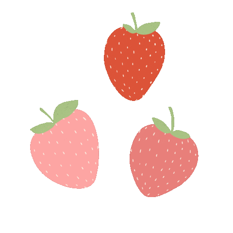 Pink Fruit Sticker