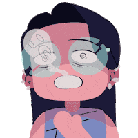 Animation Girl Sticker