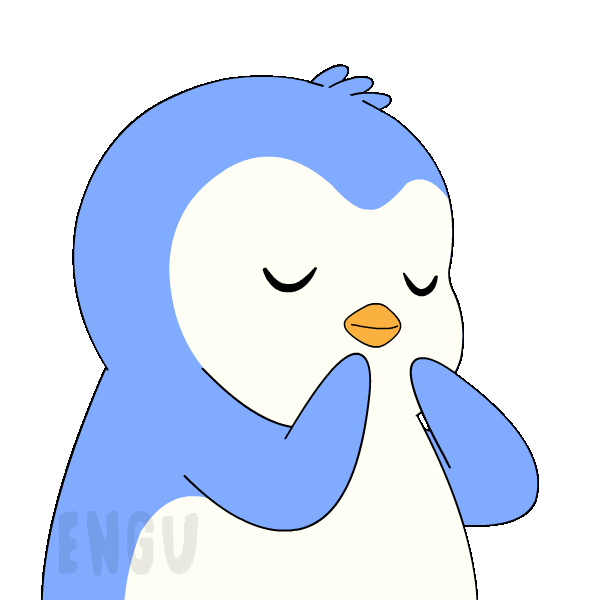 Good News Wow Sticker by Pudgy Penguins