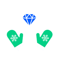 Christmas Snow Sticker by Coinbase