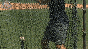 EvansvilleOtters baseball gameday hitting warm up GIF