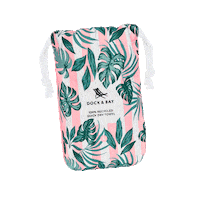 Banana Leaf Pouch Sticker by dockandbay