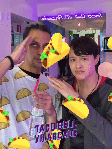 vrarcade GIF by Taco Bell VR Arcade