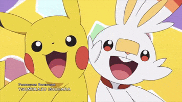 Best Friends Smile GIF by Pokémon