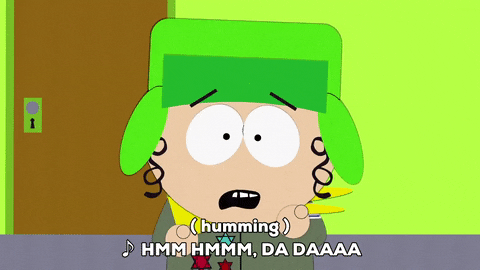 humming kyle broflovski GIF by South Park