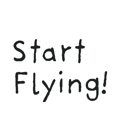 Bird Flying Sticker by bird'spective