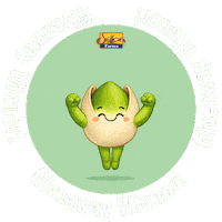 Vegan Winner Sticker by Setton Farms