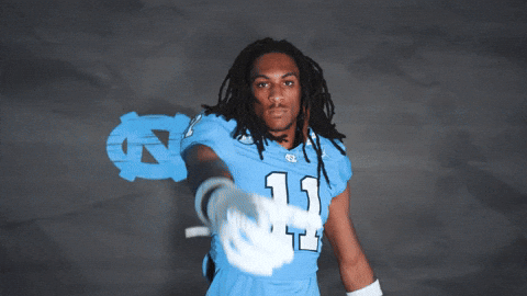 University Of North Carolina Football GIF by UNC Tar Heels