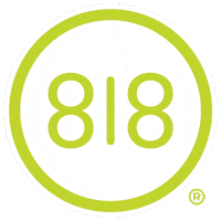 818iowa 818 818iowa 818logo Sticker