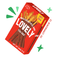 thecommandmentco chocolate lovely snack biscuit Sticker
