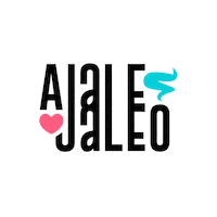 AjalesJaleo logo corazon parpadeo ajalesjaleo Sticker