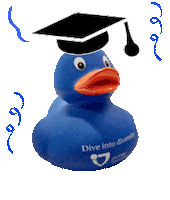 jacobsuniversity college university hat duck Sticker