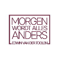 Morgenwordtallesanders Sticker by Edwin van der Toolen