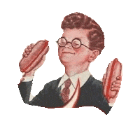 Hot Dog Sticker by imoji