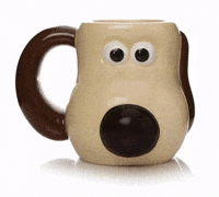 Wallace And Gromit Mug GIF