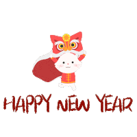 Happy Chinese New Year Sticker by ezitsg